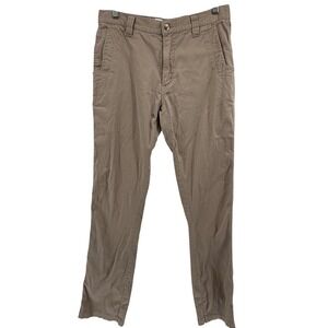 Mountain Khakis MK Jackson Hole Wyoming Mens 32x34 Khaki Chino Pants Cotton